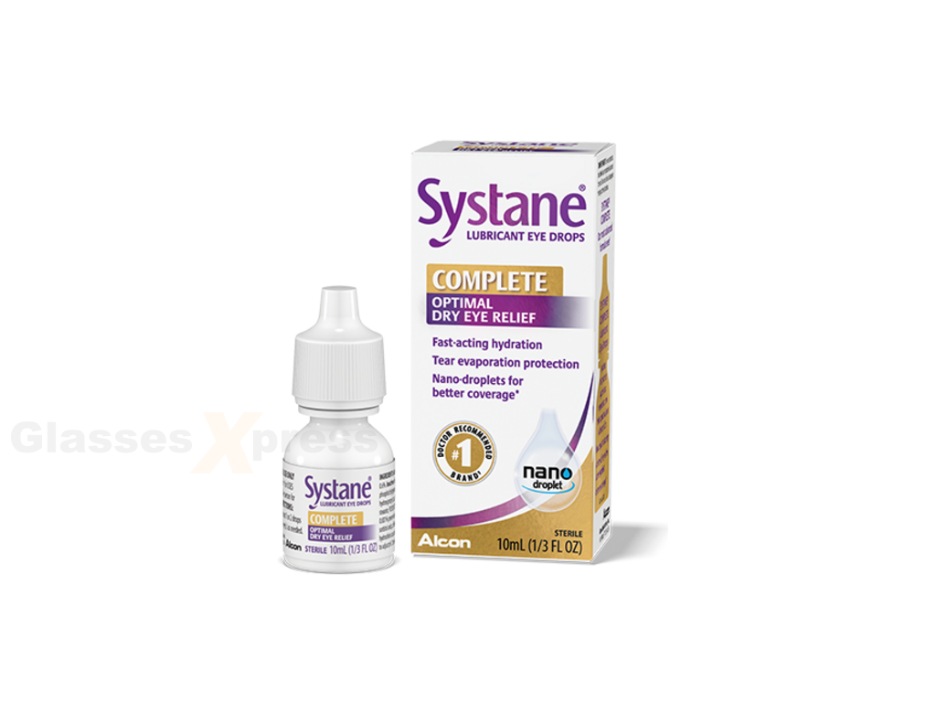 Systane Complete Lubricant Eye Drops – 10 mL